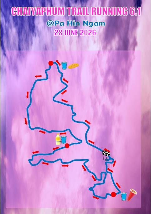 Map for ประเภท  15 กม.